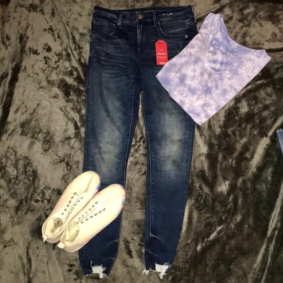 Ankle Jean Legging Express NWT 2 - Picture 3 of 8